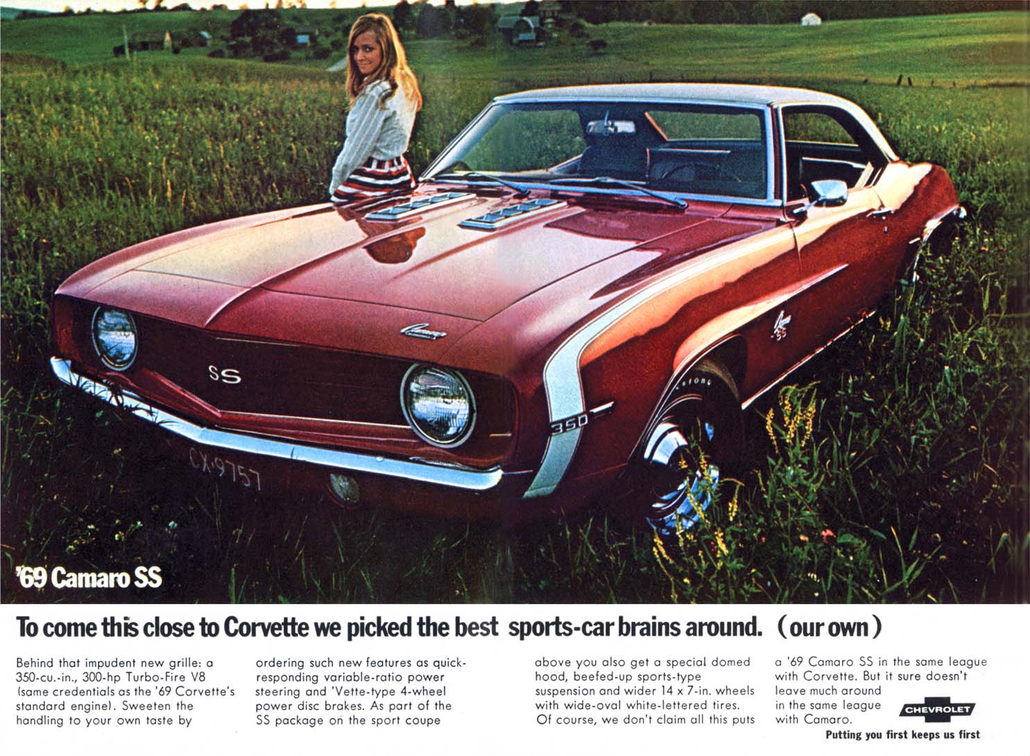 1969 Chevrolet Super Sport Booklet Page 9